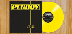 PEGBOY Strong Reaction (Yellow) LP – Touch And Go Records