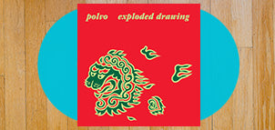 POLVO Exploded Drawing (Aqua Blue) 2xLP – Touch And Go Records