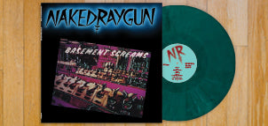 NAKED RAYGUN Basement Screams (Remastered) LP, Dark Teal