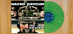 NAKED RAYGUN Throb Throb (Remastered) LP, Green Swirl